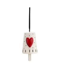 Load image into Gallery viewer, Mini Inspired Bell - Survivor - Hanging Decoration - Ceramic and Metal