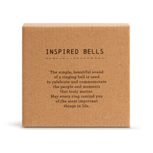 Load image into Gallery viewer, Mini Inspired Bell - Blessed - Hanging Decoration - Ceramic and Metal