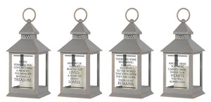 Light-Mini Lantern with 4 assorted verses