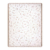 Throw/Tapestry - Seashells - Natural Rayon Bisq - 100% Cotton - 50" X 60"