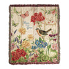 Throw/Tapestry - Bloom with Grace - 100% Cotton - 50" X 60"