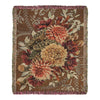 Throw/Tapestry - Fall Bouquet - 100% Cotton - 50" X 60"