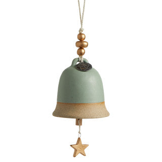 Inspired Bell - Hero - Hanging Decoration - Ceramic and Metal