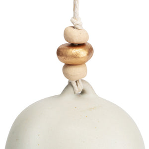 Inspired Bell - Strong Beautiful You - Hanging Decoration - Ceramic and Metal