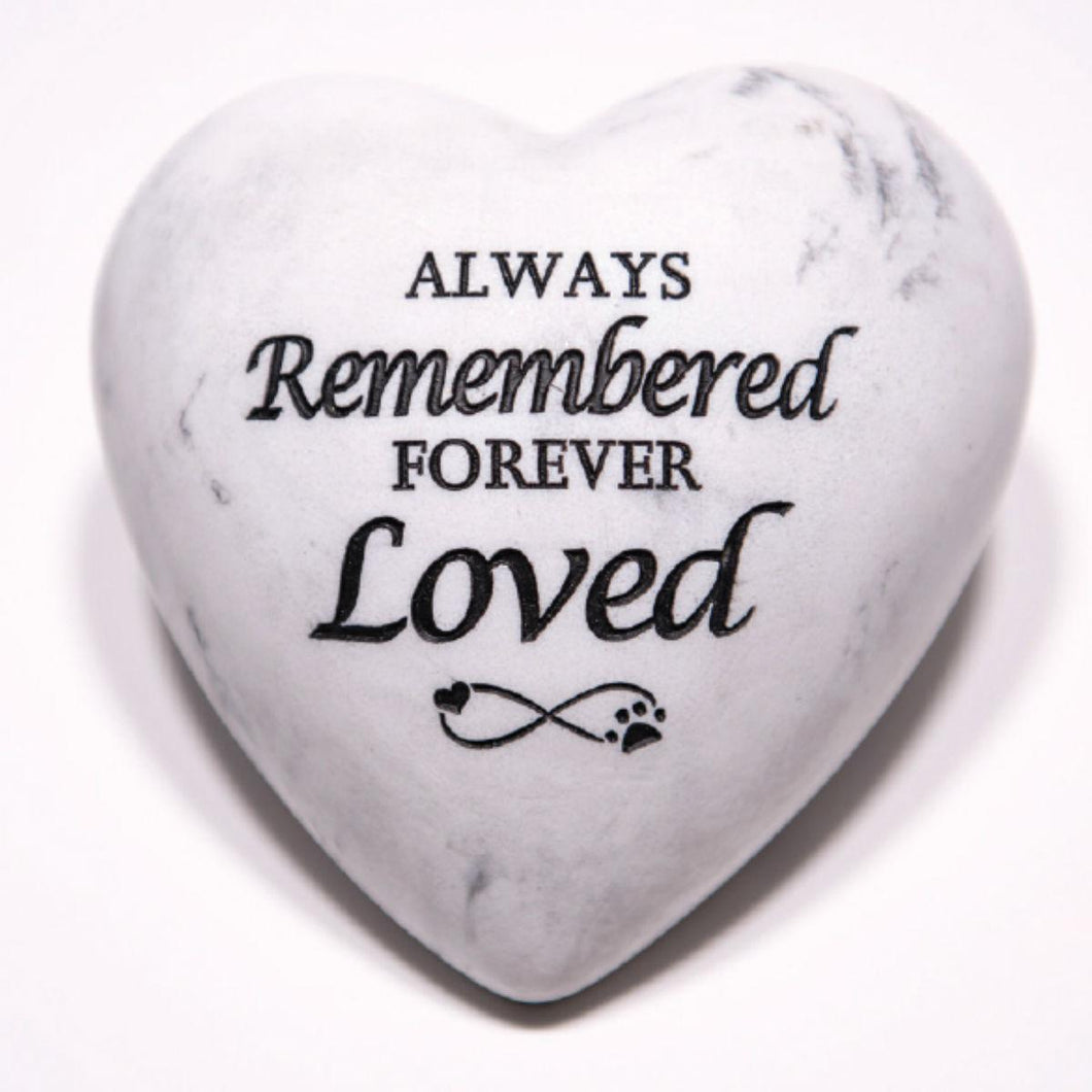 Pet Paperweights-Heart choice of sayings