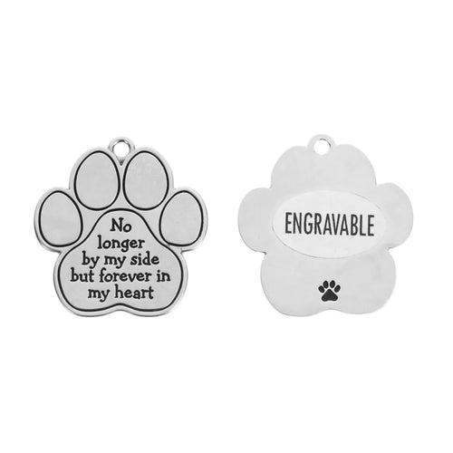 Charm-Pet Memorial Charm (engravable)