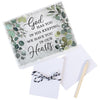 Funeral Keepsakes-"In His Keeping" Prayer Box