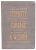 Book-Gray "Serenity" Journal