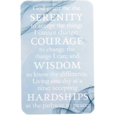 Wallet Card - Serenity Prayer