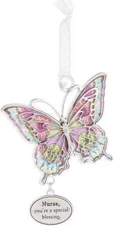 Ornament - Butterfly - Nurse