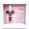 Framed ornament-"For You Sister"