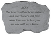 Garden Stone- Son- choice of 2 verses