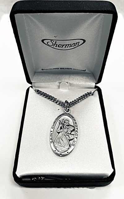 Necklace-St Christoper Medal