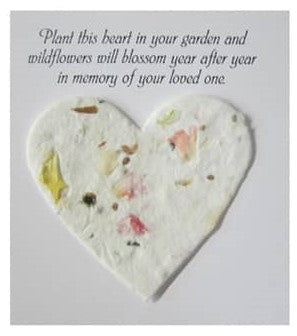 plant these seeds in loving memory Blooming Hearts