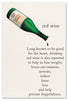 Greeting Card - Many Occasions "Red Wine"