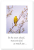 Greeting Card-Birthday "In the year ahead..."