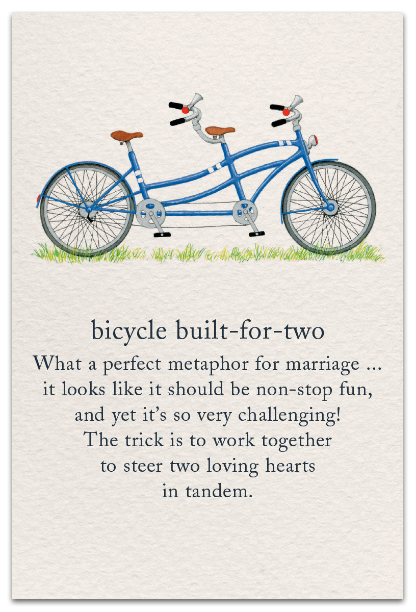 Bicycle best sale anniversary cards