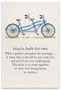 Greeting Card - Anniversary - "Bicycle built-for-two"
