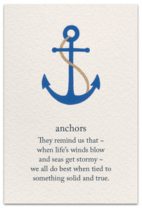 Cards-Friendship "Anchors"