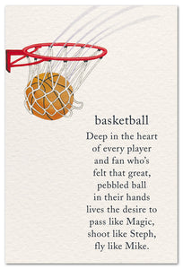 Cards-Birthday "Basketball"