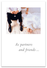 Load image into Gallery viewer, Cards-Wedding &quot;As partners and friends...&quot;