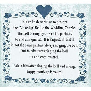 Make Up Bell - An Irish Wedding Tradition