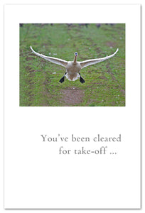 Cards-Retirement "You've been cleared for take off..."