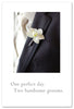 Greeting Card - Wedding - "One perfect day.  Two handsome grooms."