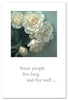 Greeting Card - Condolence - "...sad is the day we have to say goodbye"