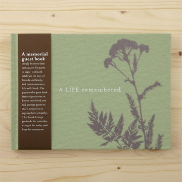 Memorial Guest Book - A Life Remembered