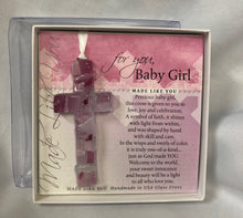 Load image into Gallery viewer, Ornament ~ Baby Cross (Boy and Girl available)