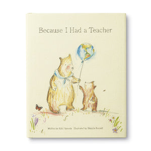 Book - "Because I Had a Teacher" - Author: Kobi Yamada