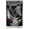 Necklace-St. Christopher Sports Medal ~ Boys Biking