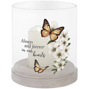 Butterfly Hurricane Candle