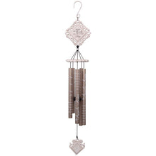Load image into Gallery viewer, Wind Chimes - Vintage Style - &quot;...inside our hearts you will always stay&quot; - 35&quot;