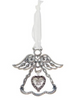 Memorial Ornament - Keepsake Urn - Angel - "Always in my Heart"