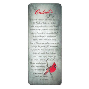 Bookmark - The Cardinal's Song