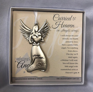 Ornament ~ Carried to Heaven Angel