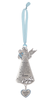 Crib Ornament - Angel - "Jesus loves me"