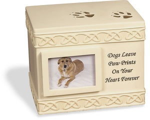 Urn ~ Dogs Leave Paw Prints