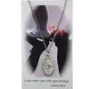 Necklace-St. Christopher Sports Medal ~ Figure Skating