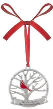 Load image into Gallery viewer, Ornament ~ Cardinal Memorial Ornaments (multiple verses)