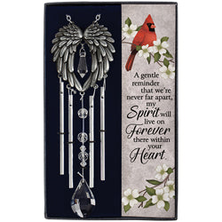 Wind Chime~"Your Heart..." Boxed Gift Set featuring Cardinal