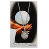 Necklace-St. Christopher Sports Medal ~ Girls Volleyball