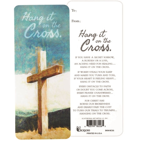 Bookmark - Hang it on the Cross