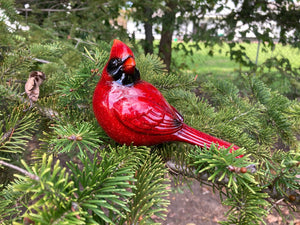 Cardinal-Single Figurine