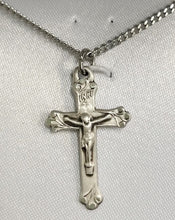 Load image into Gallery viewer, Cross Necklace~Sterling Crucifix  with Chain