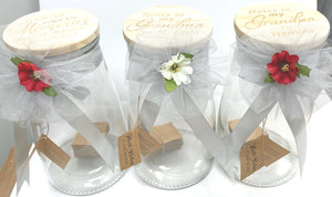 Heart Note Jars with Prayer Cards