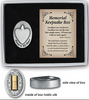 Memorial Keepsake Urn Box - "Always in My Heart"