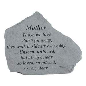 Garden Stone-Mother/Father "Those we love...."